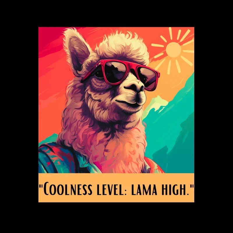 Coolness level lama high