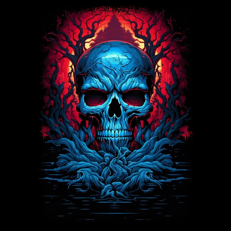 present idea bones dinosaur skeleton tshirts death