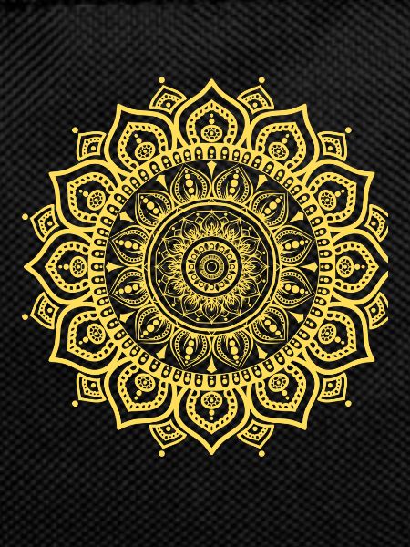 Mandala Gelb