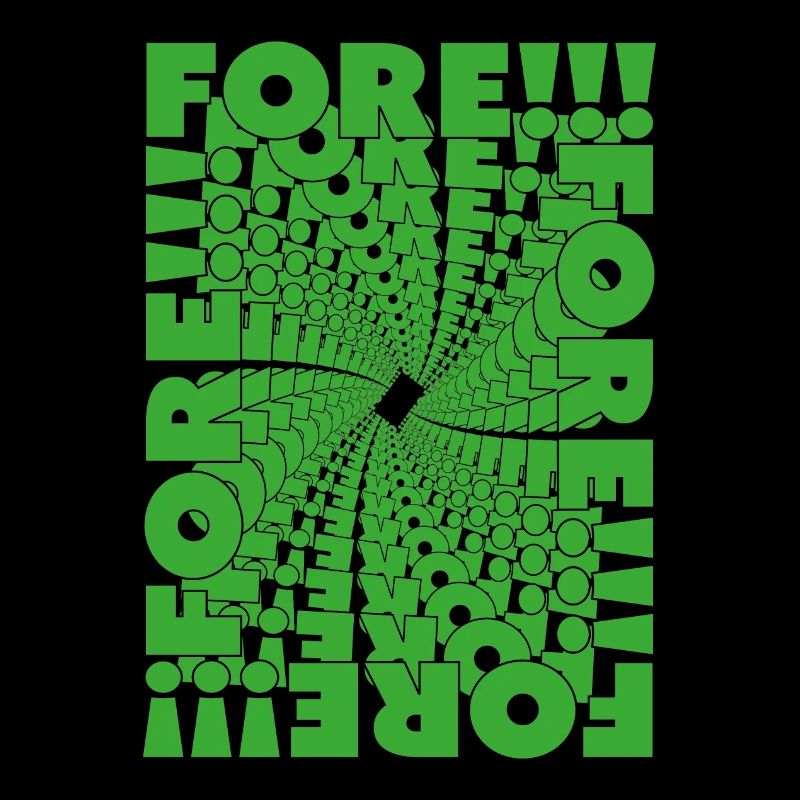 Fore! Golfing in style