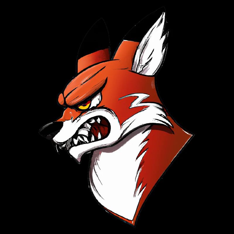 Renard en colère
