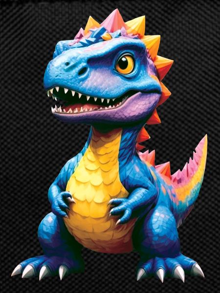 Dino, Dinosaur, Custom Text, Shape