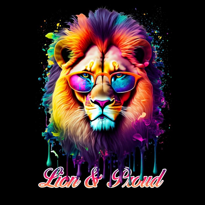 Lion and Proud