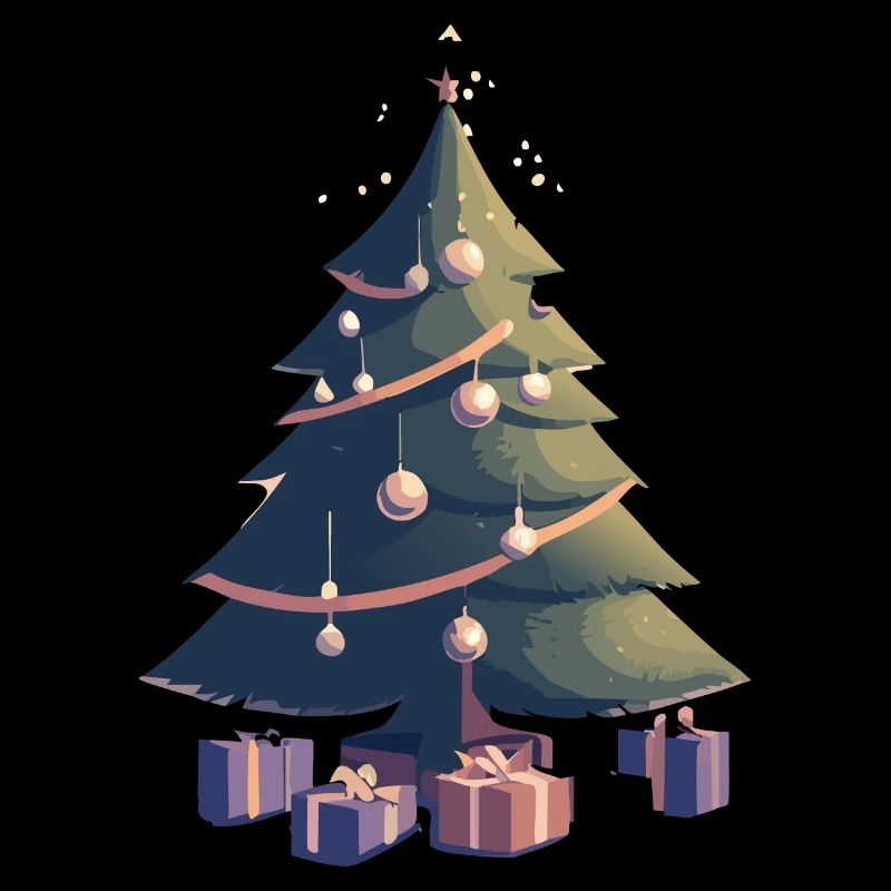 Glowing Christmas Tree