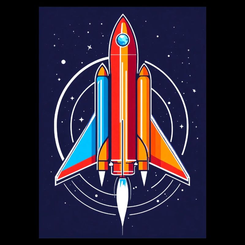 Fusée conquête spatiale