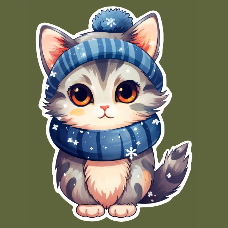 Snow kittens