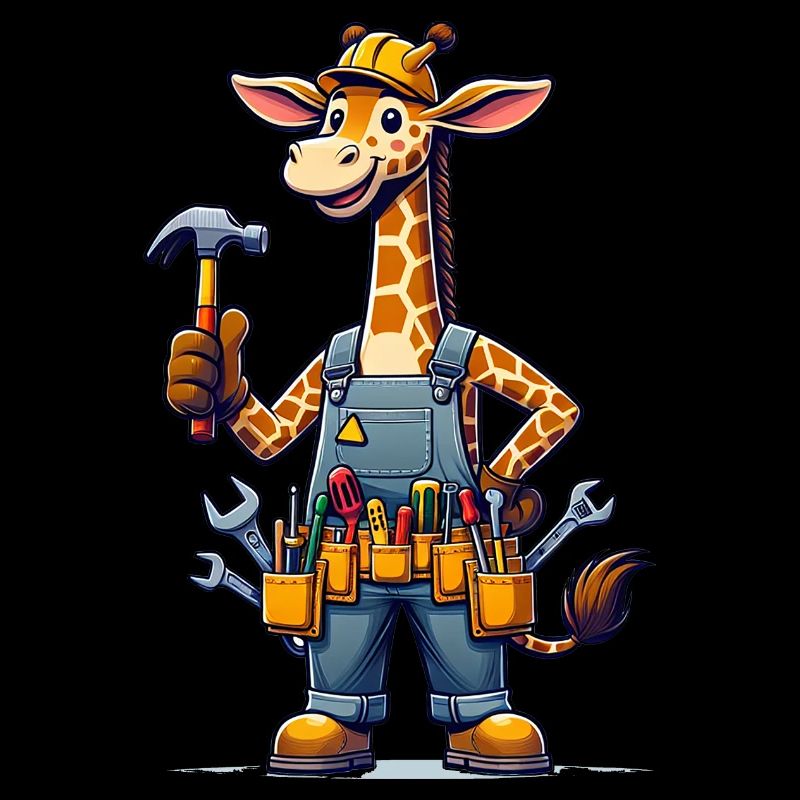 Cute Giraffe Craftsman