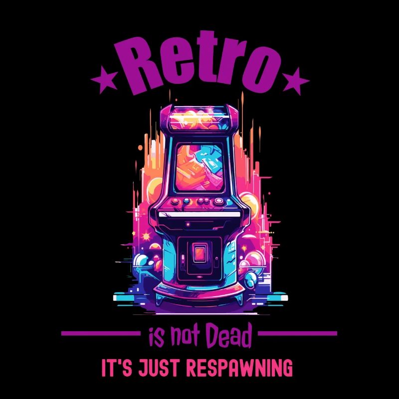 Retro Gaming Arcade Geschenk