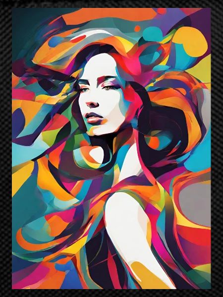Abstract woman image