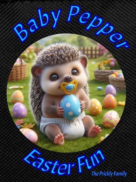 Baby Pepper Pricly Easter Fun