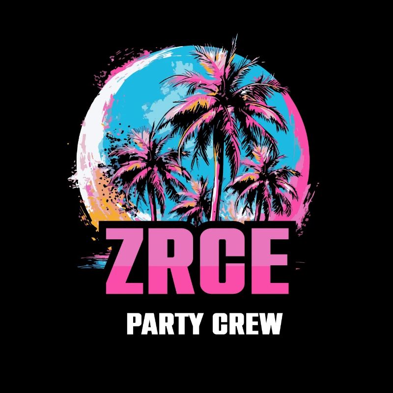 Zrce Party Crew Urlaub Spruch