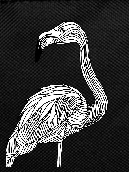Lines art flamingo #bird