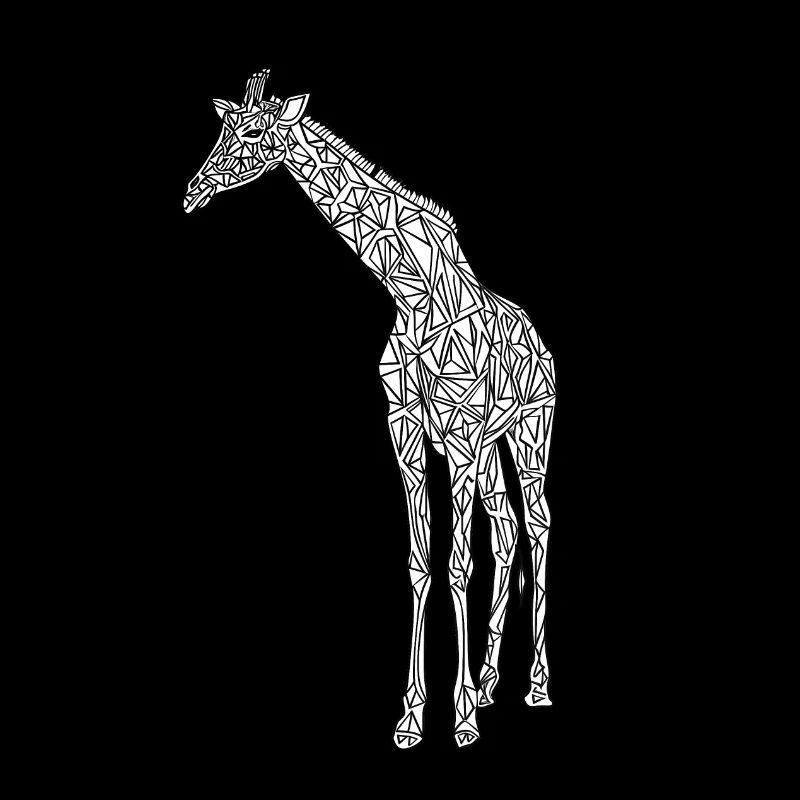 Lignes d’art Giraffe #giraffe