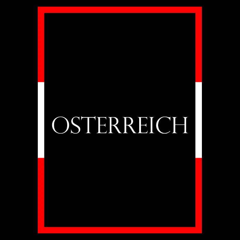 Austria Austria, Statement lettering with flag
