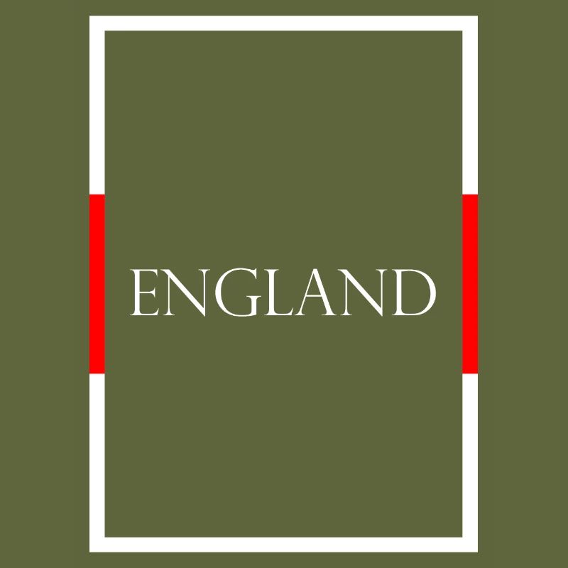 Angleterre, Royaume-Uni, Lettrage de déclaration avec drapeau