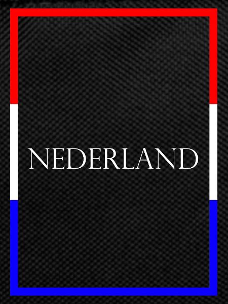Netherlands Neterland, Statement Lettering Flag