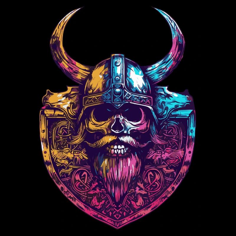 Wikinger Totenkopf
