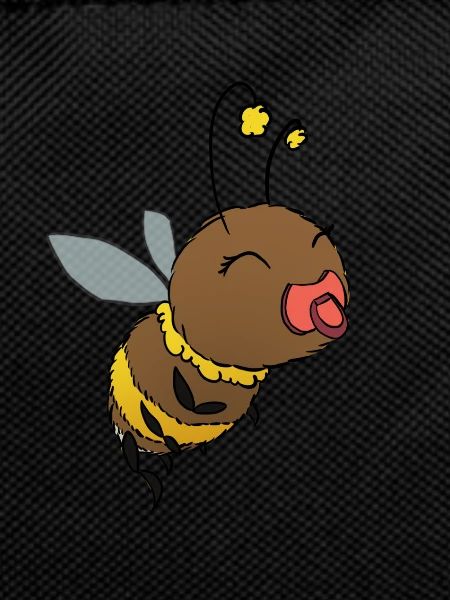 Mignonne sucette bourdon