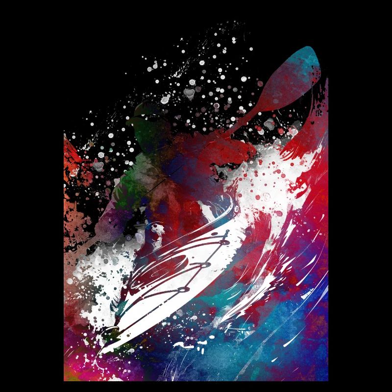 Kayaking sport art#kayaking