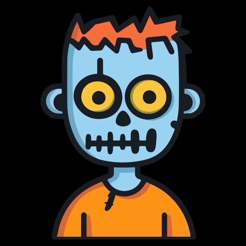 Zombie Halloween Comic