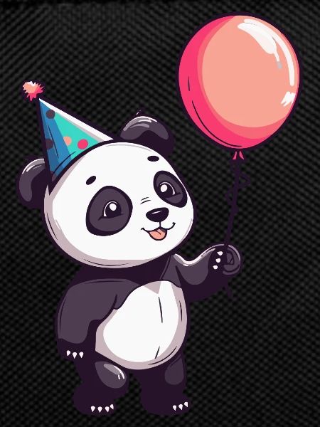 Panda Birthday Comic