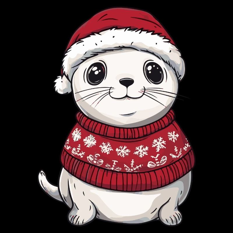 Robbe Tier Weihnachten
