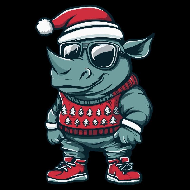 Noël Rhinocéros Noël