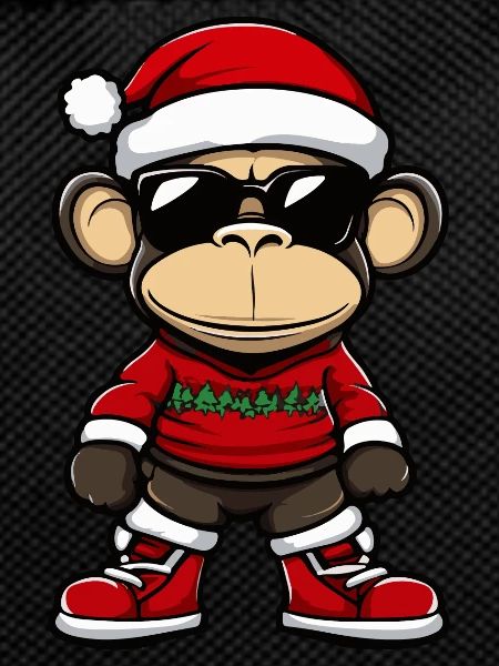 Singe Noël Noël