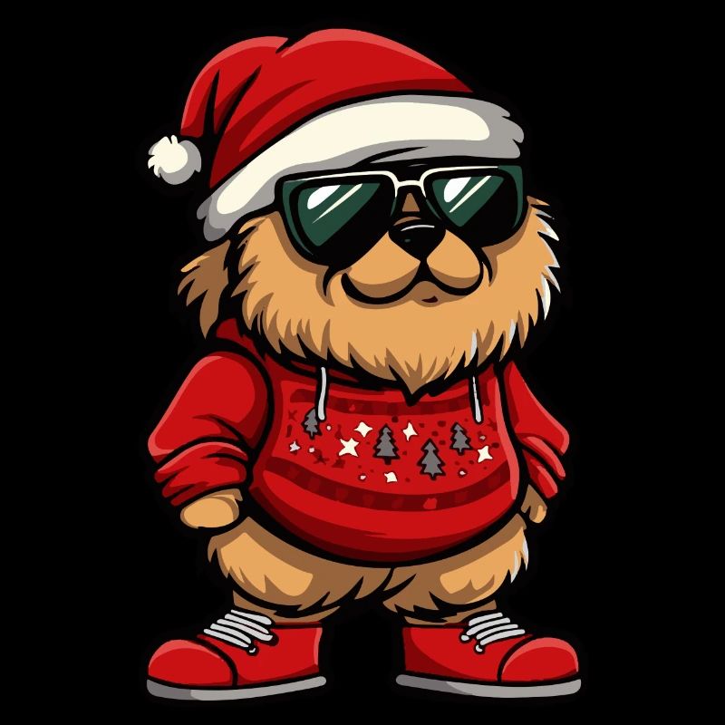 Chow Chow Dog Christmas X-Mas