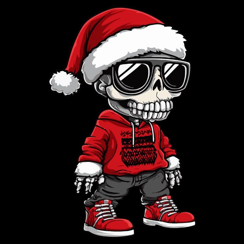 Skeleton Christmas X-Mas