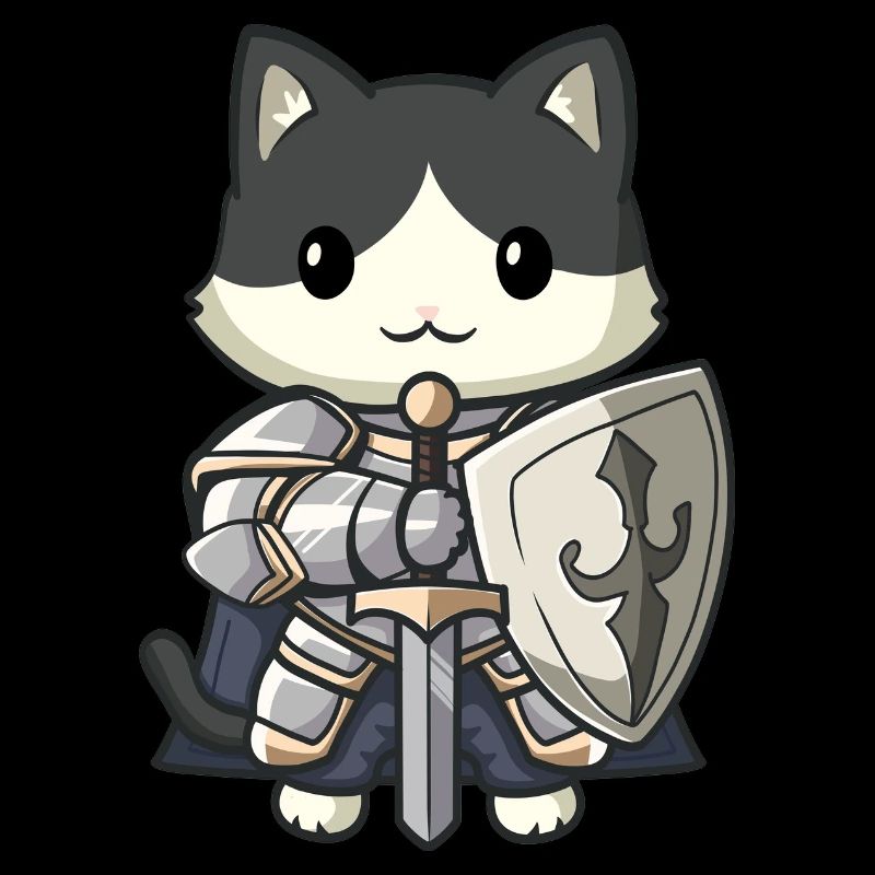 Paladin Katze