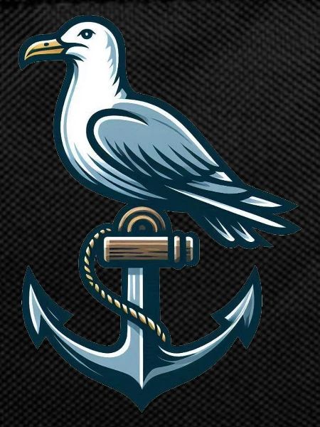 Anchor with Seagull