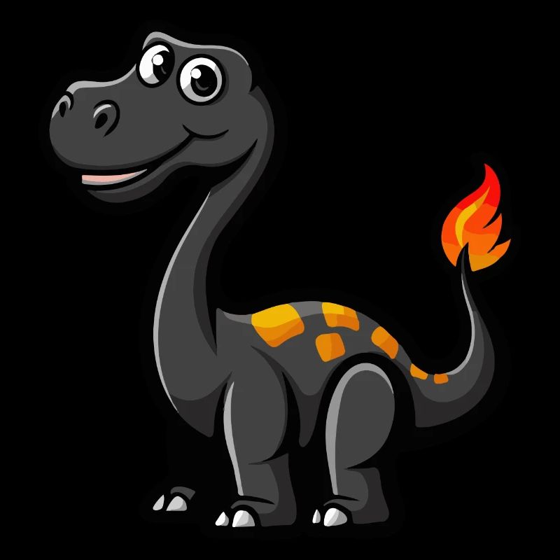 Dinosaur brontosaurus comic