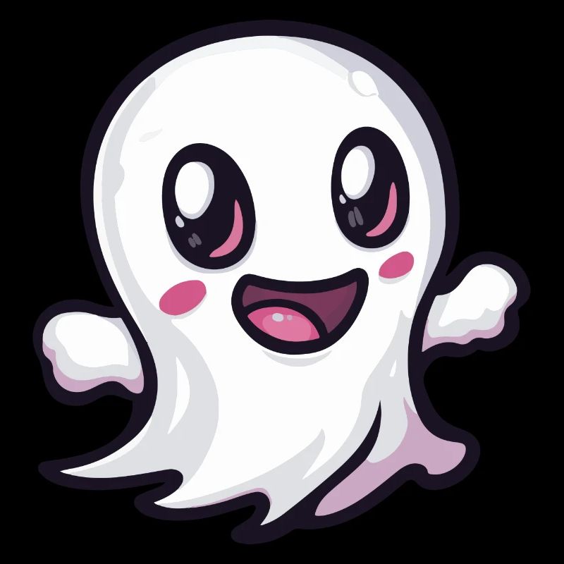 Ghost Halloween Comic Baby