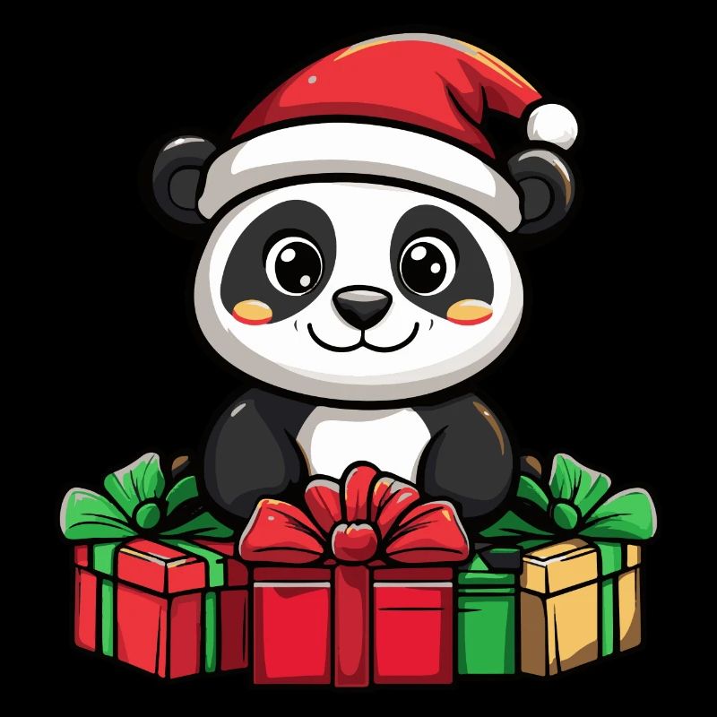 Cadeaux de Noël Panda