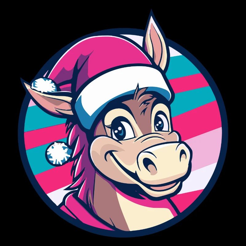Donkey Christmas X-Mas
