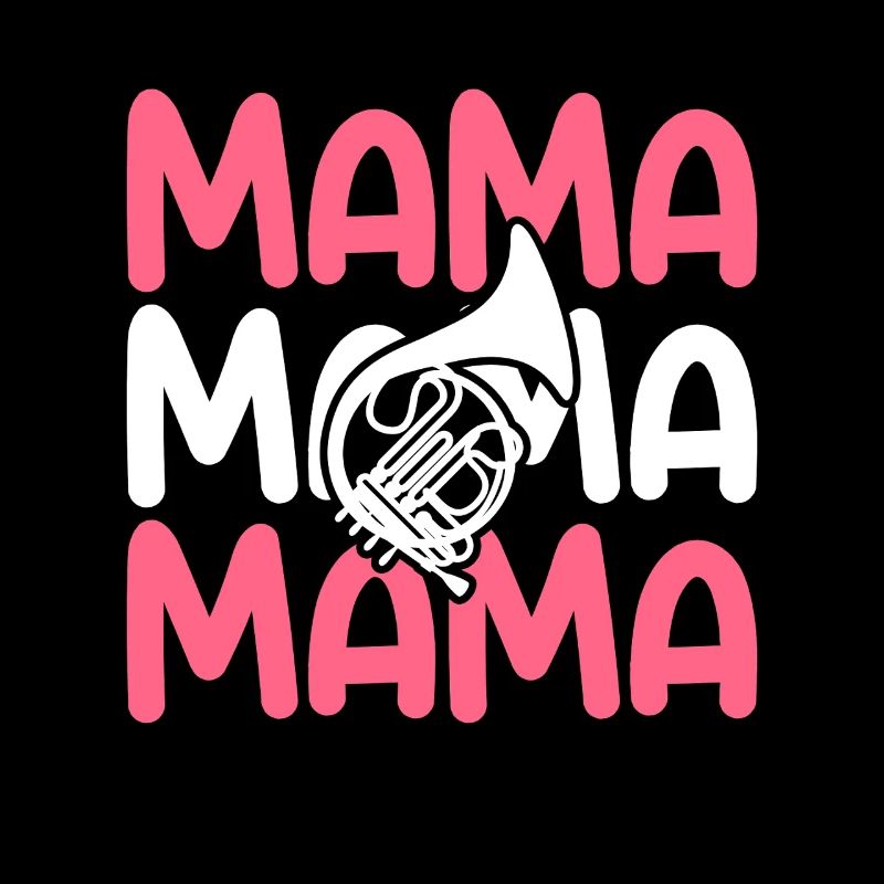 Hornist Mama Mutter Waldhorn
