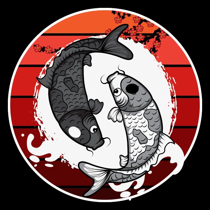 Japanese Koi Fish Painter Poison