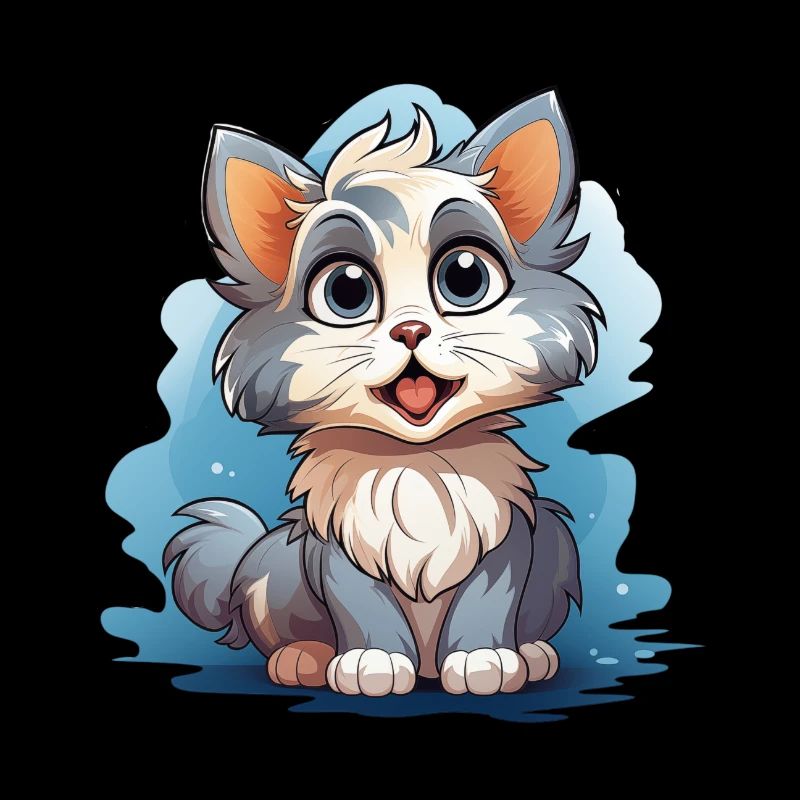 Kinder Katze