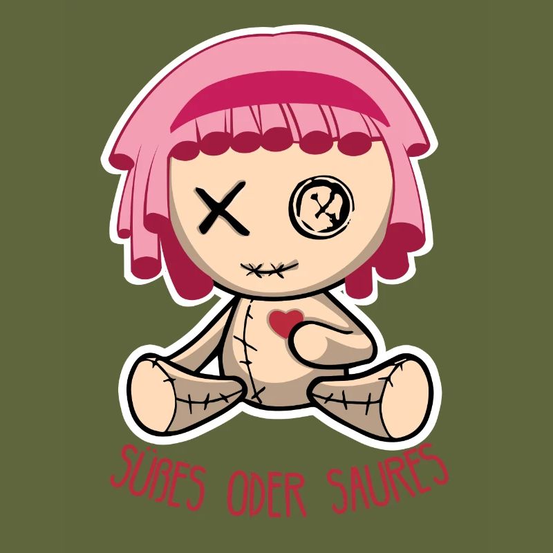 Halloween Puppe - Süßes oder Saures