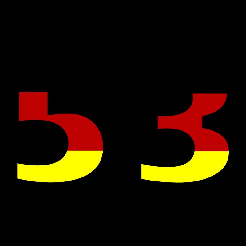 53 Numéro Allemagne Jersey