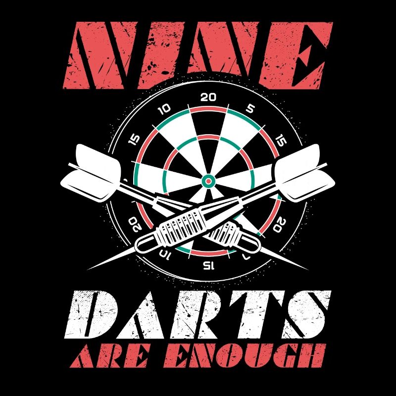 Dartpfeil Dartscheibe Dartmannschaft Geschenkidee