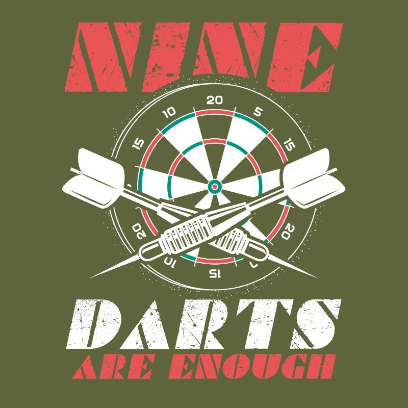 Dartpfeil Dartscheibe Dartmannschaft Geschenkidee