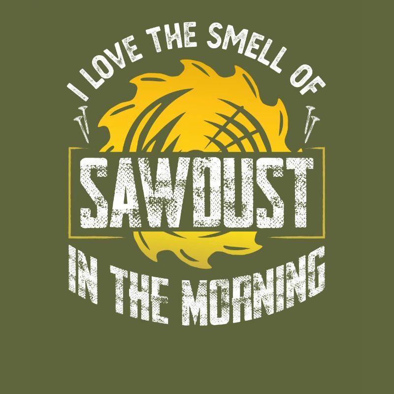 J’aime l’odeur de la sciure de bois le matin