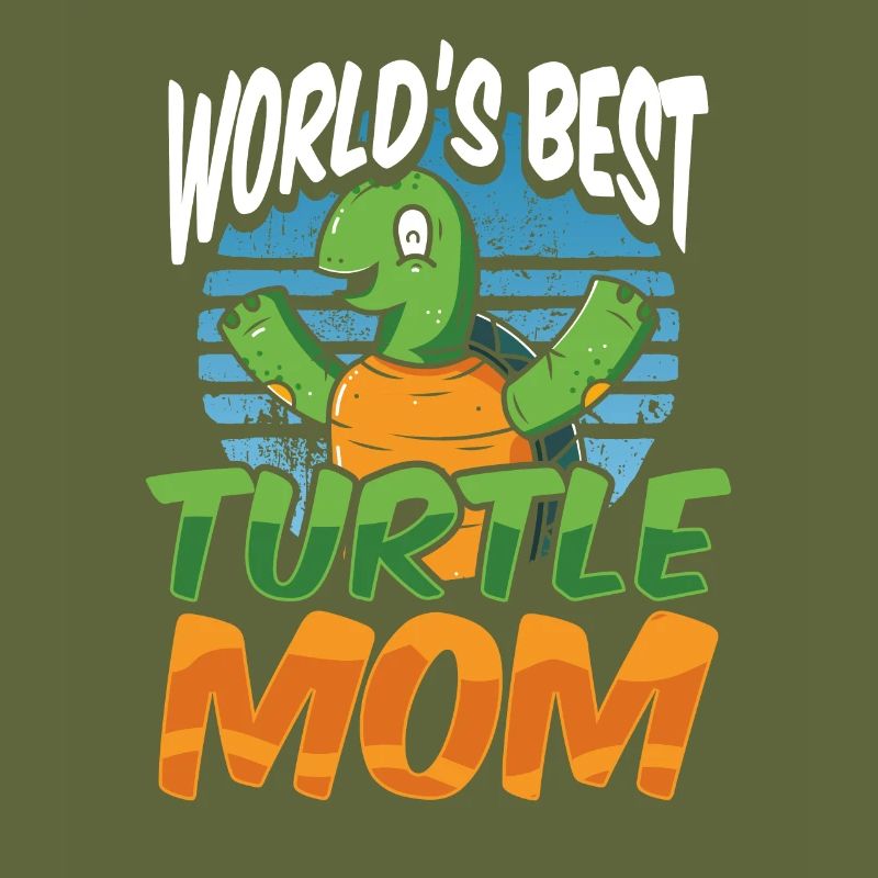 Turtle Mom Turtle Lover
