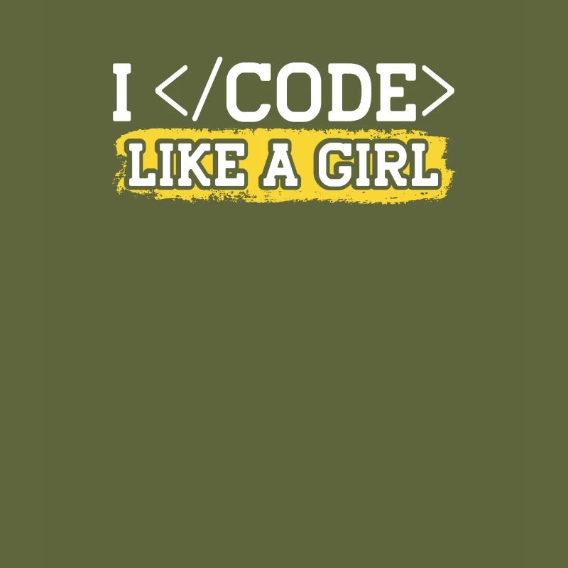 Codage comme une fille programmeur programmeur Coder