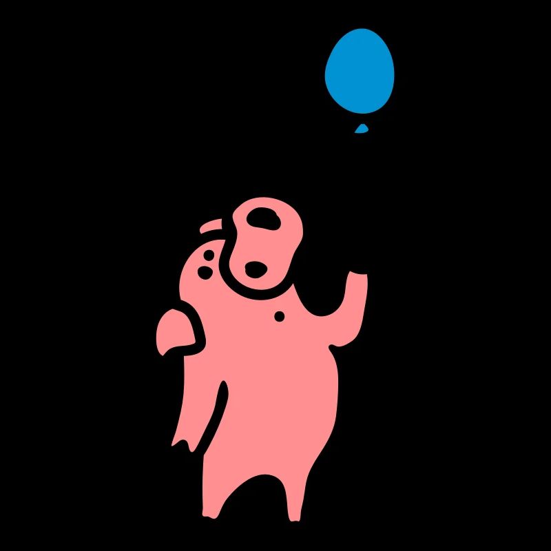Schwein + Luftballon 3
