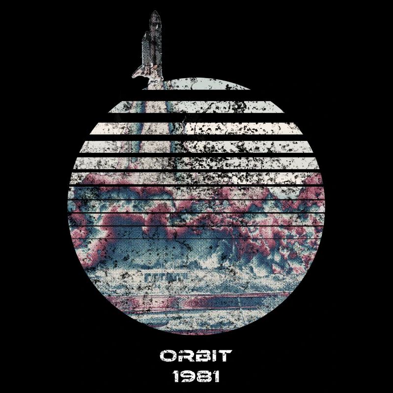 1981 Orbit Science Fiction Rétro Vintage Rocket