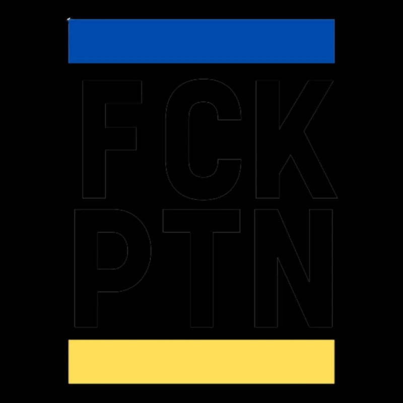FCK PTN Ukraine Russie Anti Poutine
