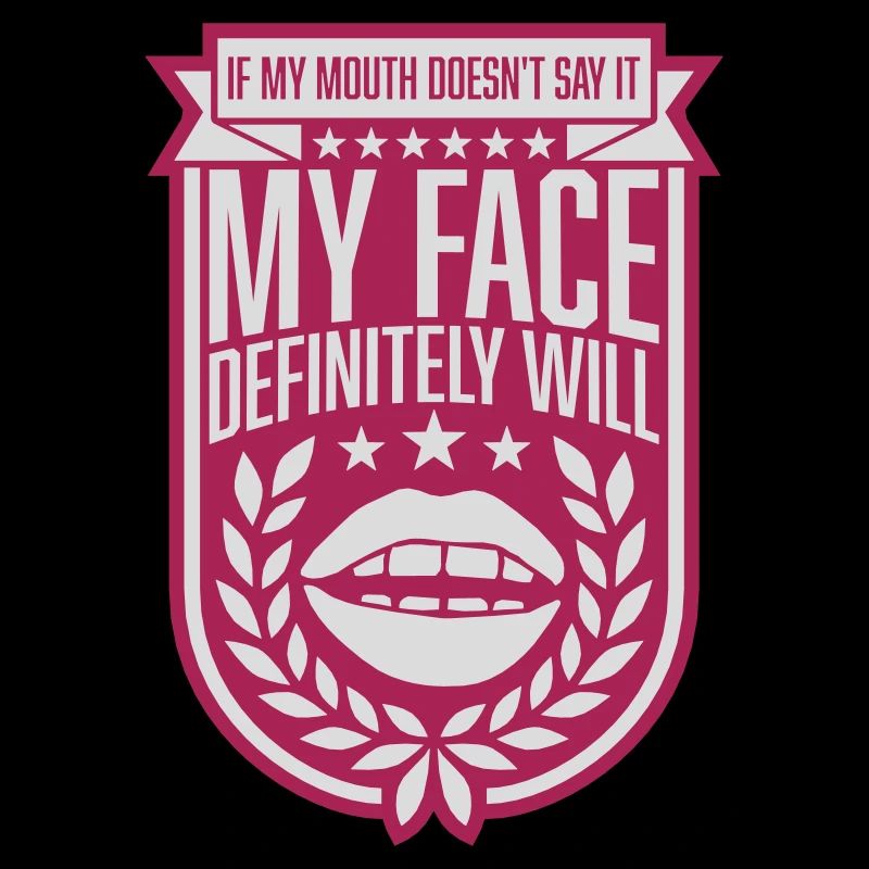 my face definitely will